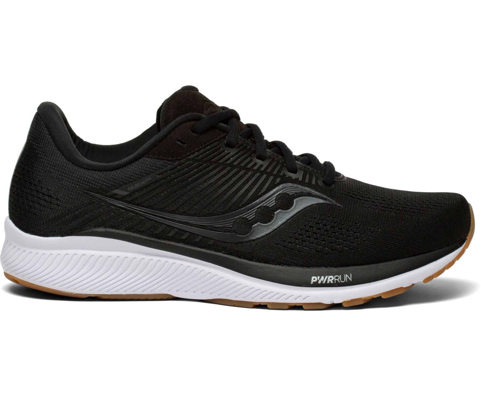 Férfi Saucony Guide 14 Futócipő Fekete | HU 901EBC